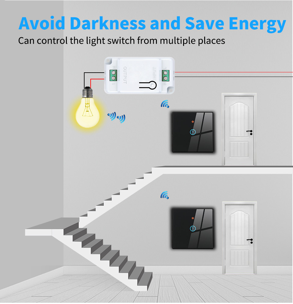 Smart Control Switch Wireless Remote Control Switch Function Smart Control