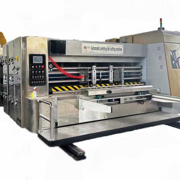 380V High Definition Flexo Print Carton Box Slotting Die Cutting Corrugated