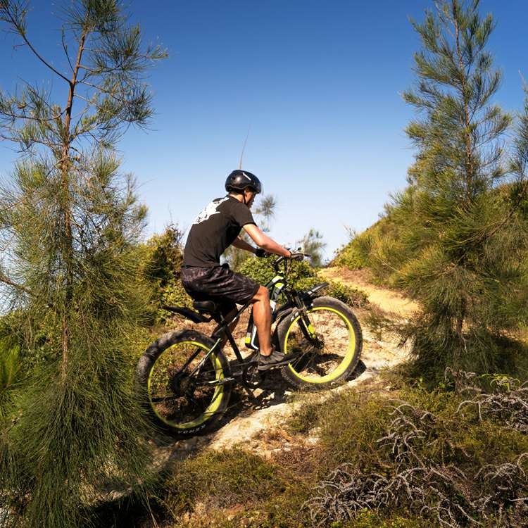 Mens Mountain Electric Bikes Lightweight Fat 48V 1000w 17AH 26" 4.0 Cysum CM-980