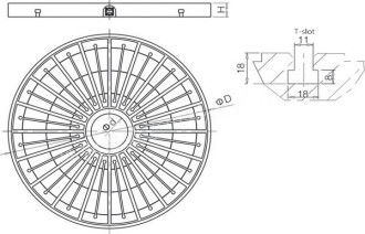 CE ISO 220V Electro Permanent Magnetic Chuck For Grinding