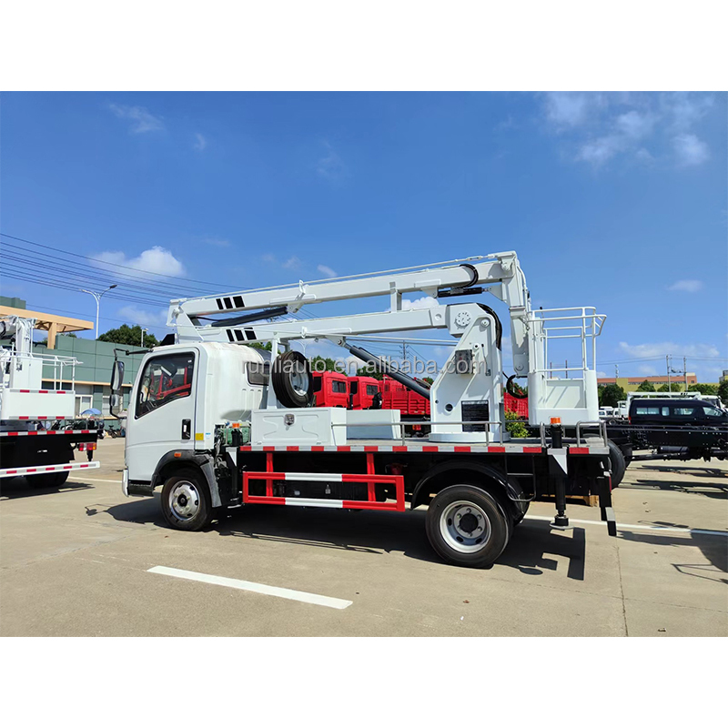 SINOTRUK 116HP 18m High Altitude Operation Truck 4X2 Aerial Platform Truck Mounted