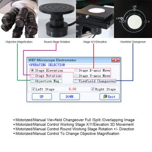 Motorized Digital Forensic Comparison Microscope with High Resolution CCD Camera