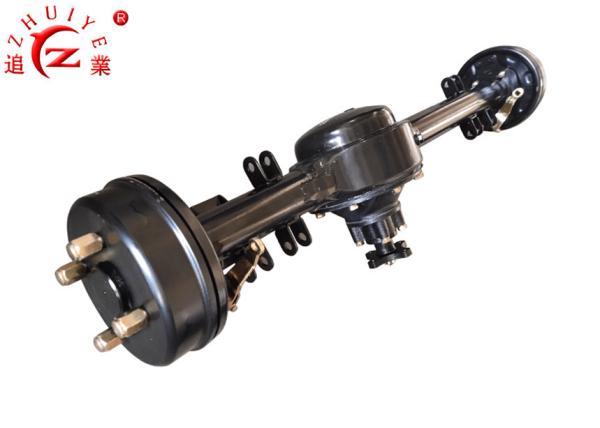 Motorized Trike Light Duty Axle , 4 Bolt Semi Floating Mechanical Rear