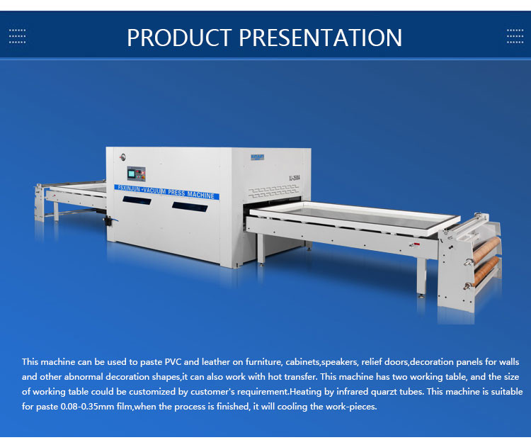 380V 50Hz 3 Phase Vacuum Press Machine Rapid Automatic Hot Press Machine