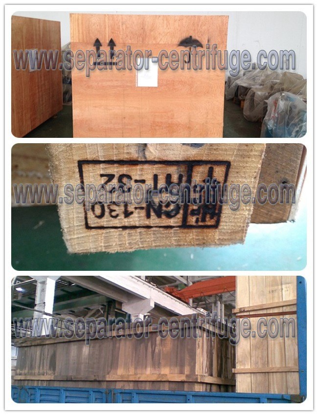 High Speed Continuous Centrifugal Separator / Disc Coconut Oil Centrifuge