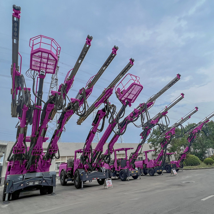 Jumbo Mining Drill Rig Underground Tunneling Hydraulic Blast Hole Drilling Rig Machine