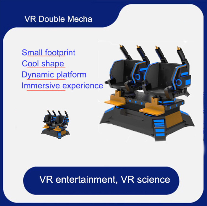 2 Person 9D Vr Cinema Fighting Simulator Virtual Reality Ride Video Games