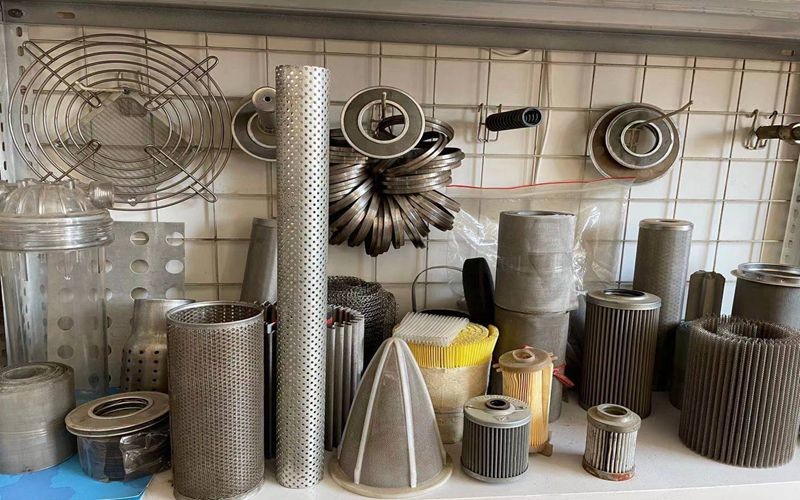 304 Stainless Steel Filter Cartridge High Efficiency Round Hole Deep Processing
