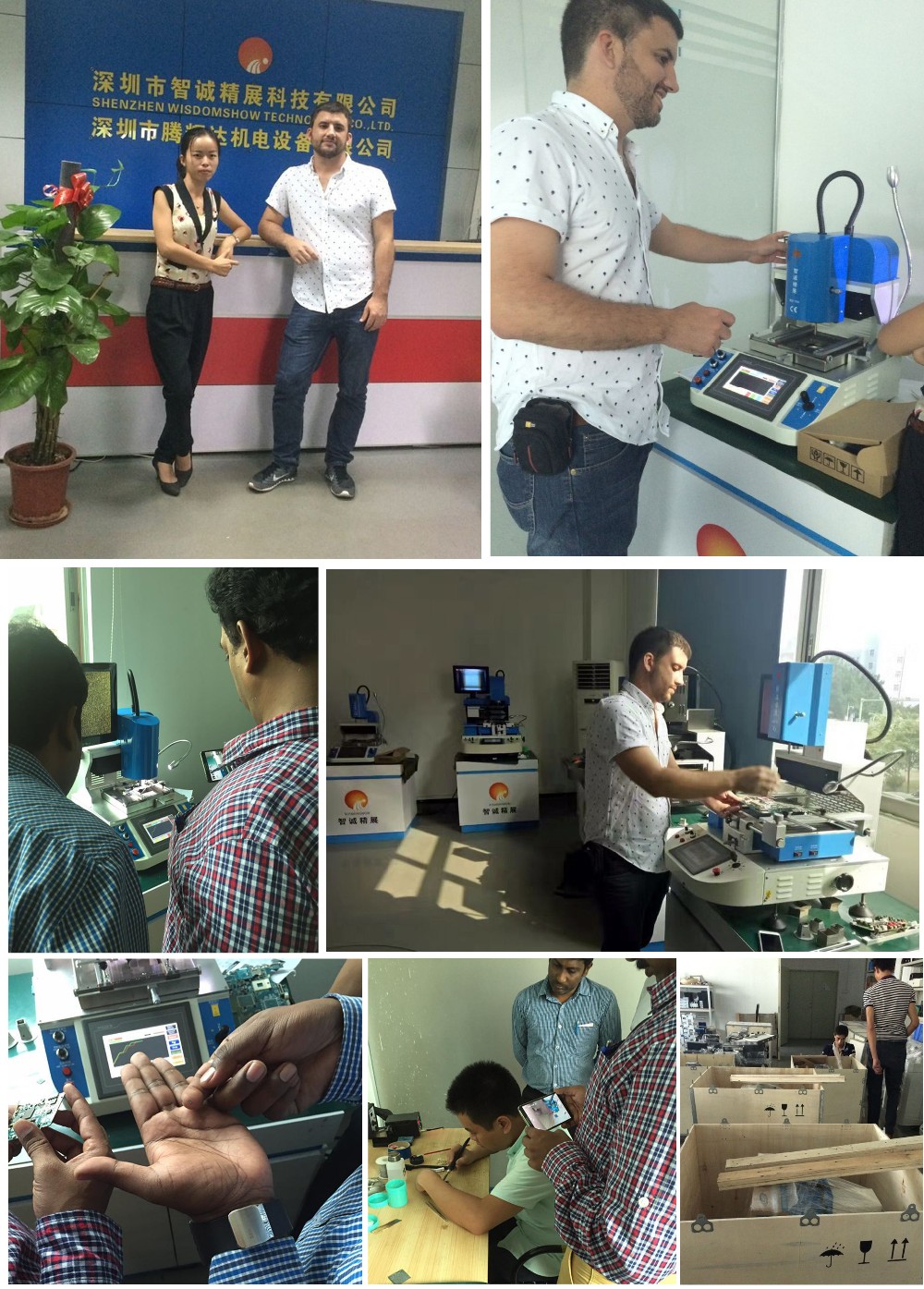 Chip Repair BGA Welding Machine WDS-800 LED Module TV Rework