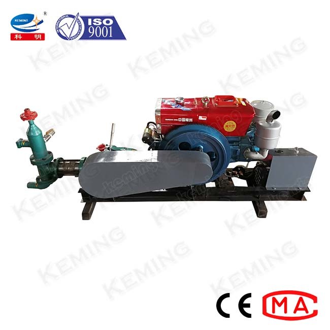 12hp Suction Hose ID 51mm 2MPa Cement Grouting Pump