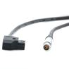 Buy cheap Straight Red Camera Monitor Cable Lemo 6 Pin Female To D Tap from wholesalers