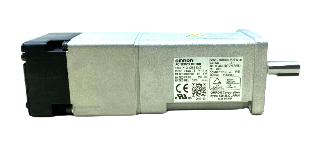R88M-K10030H-BS2-Z omron 250Hz rated frequency Servo control motor