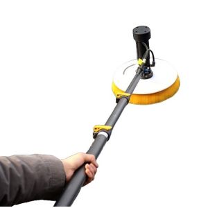 Mobile Style WLS-3-3-5YL Extendable Pole Solar Panel Cleaner with Lithium