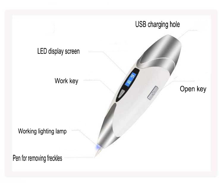 High Frequency Beauty Mole Removal Spot Pen Household Home Laser Mole Removal