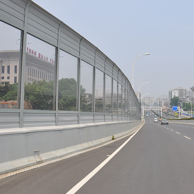 Transparent Noise Barrier Acrylic Sheet With Black String For Bird Guard