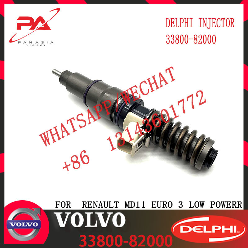 BEBE4D19001 Electronic Unit Injectors Diesel Fuel Common Rail Injector 33800-82000 For V-O-L-V