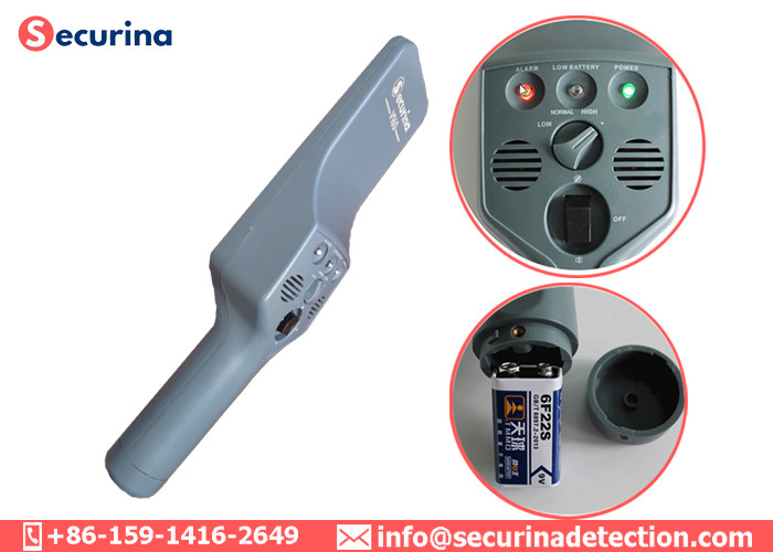 Rechargeable Hand Held Security Detector ABS Plastic For Wood Nail Finding
