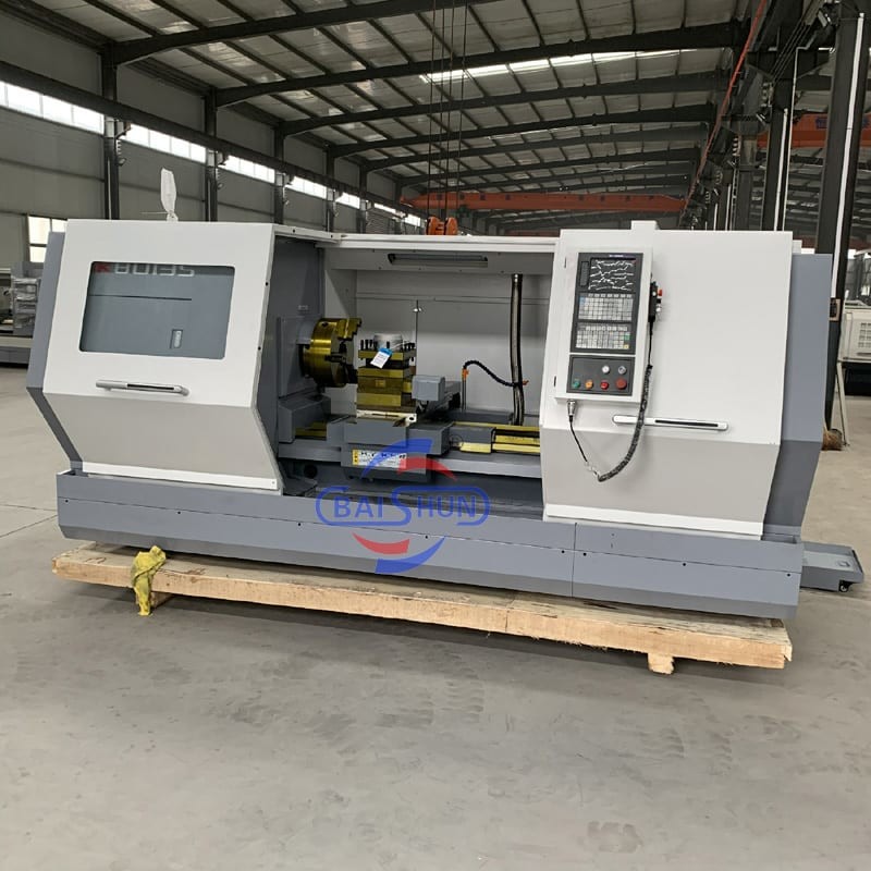 Cnc Lathe Spindle 400mm Swing Over Bed Flat Bed Lathe Cnc Desktop Torno