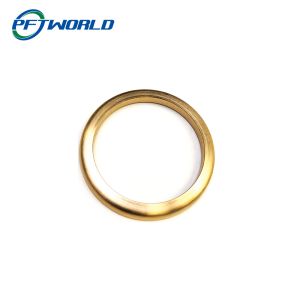 Precision Components CNC Brass Parts Custom Processed Brass Rings