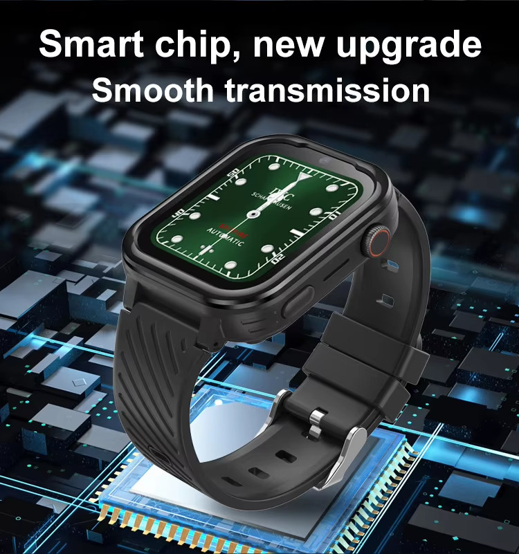Teenager HD Video Call 4G Gps Tracker Smart Watch D39 1.85 Inch Screen