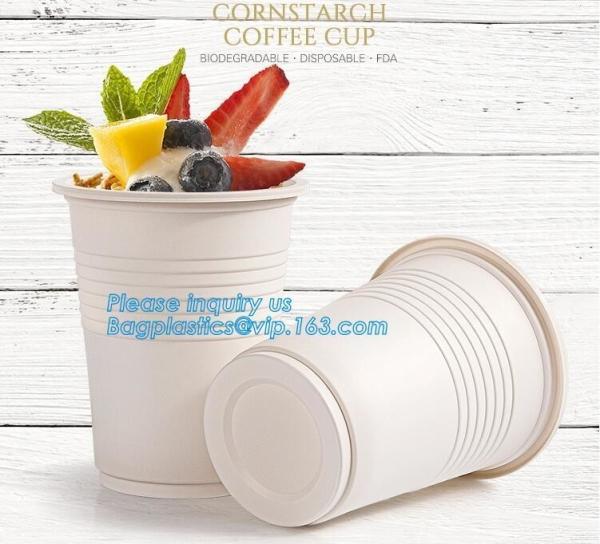 New products cornstarch plastic 12oz nature biodegradable drinking cup
