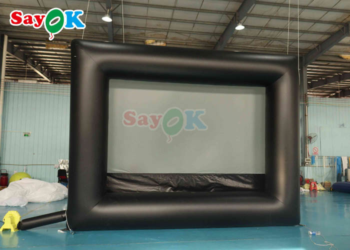 Outdoor Portable Movie Projector Screen 16ft Inflatable Cinema Movie Screen