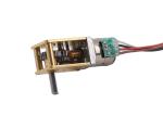 Step angle 18°/gear ratio 5V DC 10mm Small Geared Stepper Motor PM With Worm