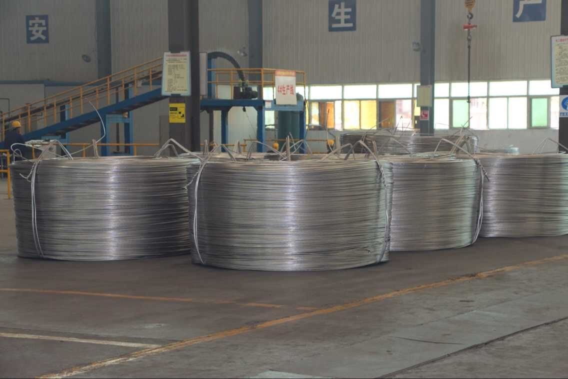 Smooth 1350 Type Aluminium Wire Rod 9.5mm maufacture and supplier