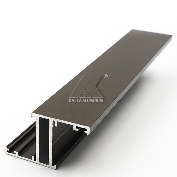 T5 Bronze Casement Aluminum Door Profile Extruded Powder Coating For Windows