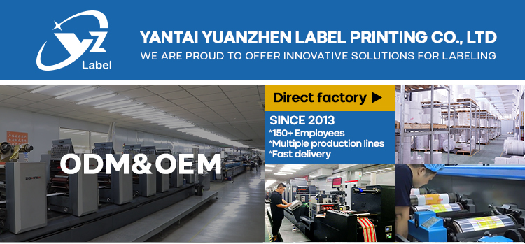 Custom Waterproof Adhesive Metal Transfer Sticker For Boxes Customized Size And Color