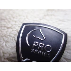 Environmentally Friendly Custom Clothing Patches Mirror TPU Screen Printing