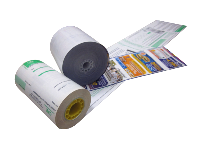 5 Ply clear image Carbonless NCR Paper Rolls For Continous Form