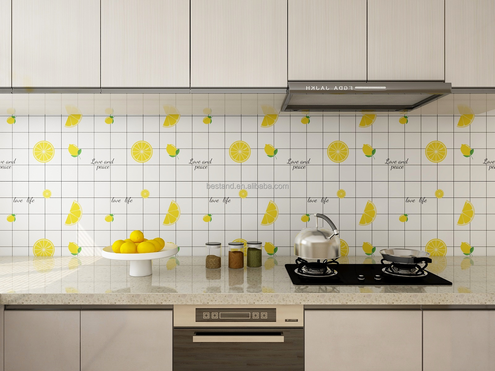 3D Wall Paper for Modern Home Decoration in Modern Design Style 0.60 M * 100M Roll Size