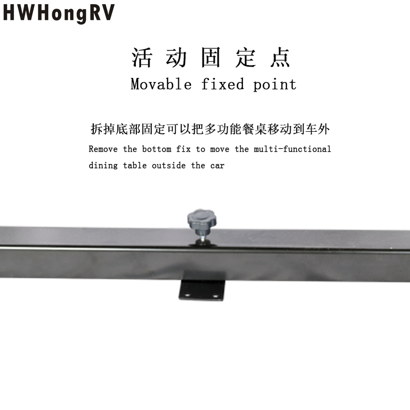 High quality home use two stages lifting table legs camper use stable adjustable table frame