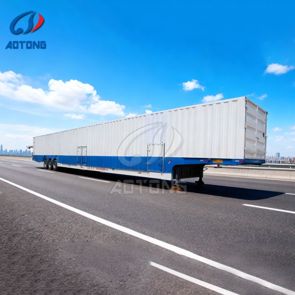 Quality 40 Ton 60 Ton Car Hauler Trailer with 10 Cars Transport Capacity and Customized Dimensions for sale
