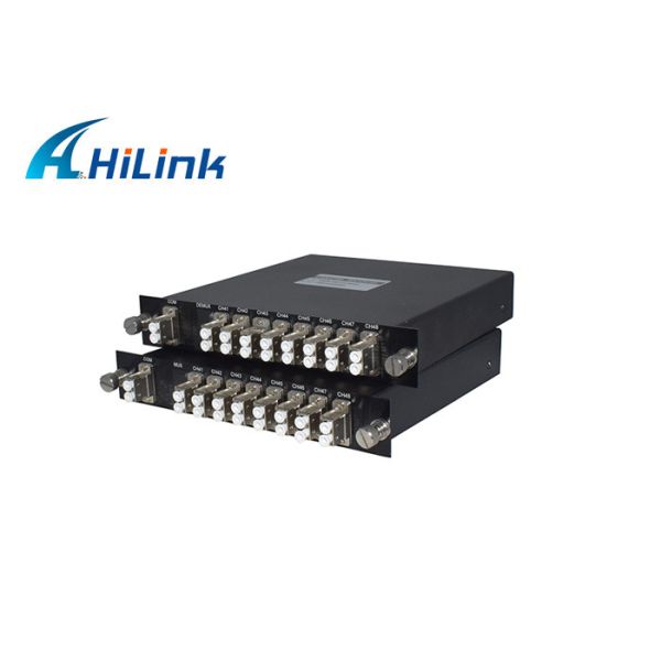 Quality 16 Channels Passive DWDM Mux Demux Modules C Band Single Mode Media Hilinksy for sale