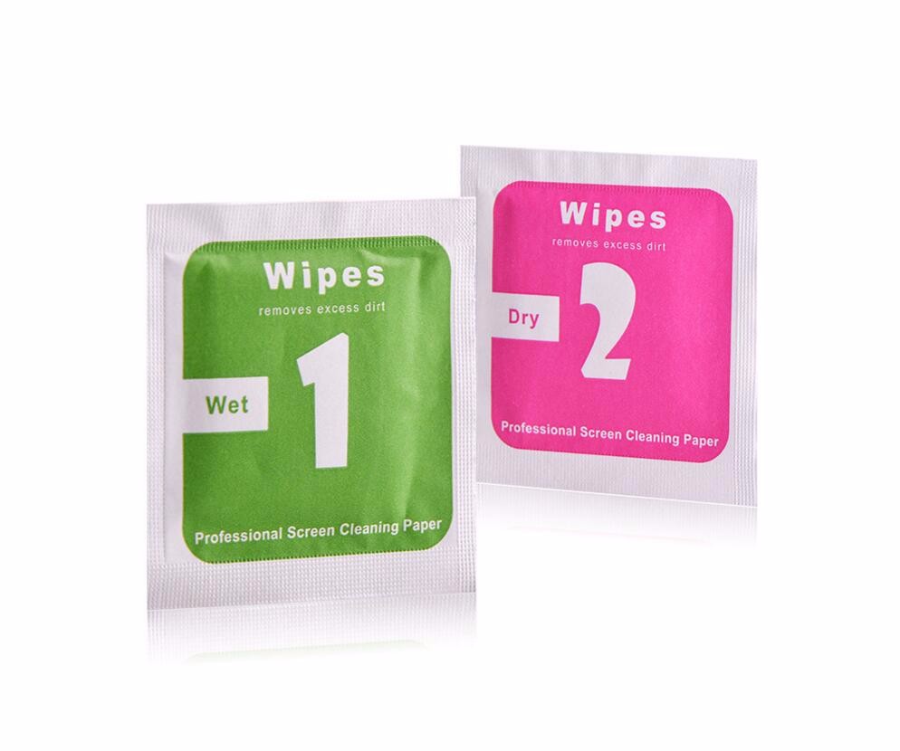 Paper Plastic Type Wet Dry Lens Cleaning Wet Wipes Customized for Your Specifications