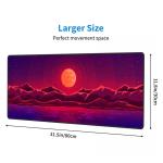 NO Wireless Charging XXL Large Gaming Mousepad with Personalised Sublimation