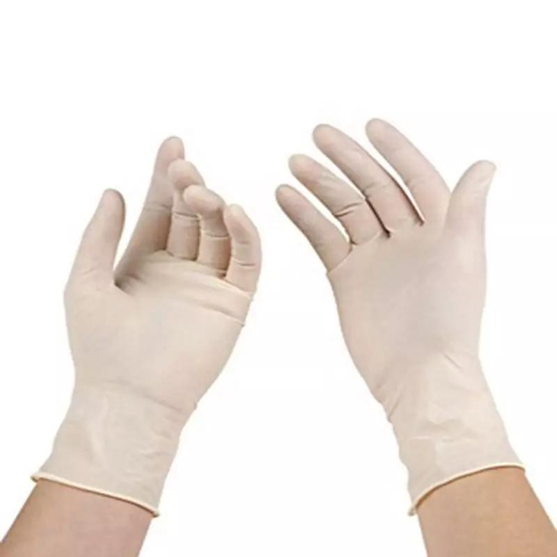 Sensitive Skin Blue Latex Free Powder Free Large Nitrile Exam Gloves 5 Mil