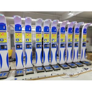 Digital Bmi Measurement Machine , Self - Service Weight And Height Scale
