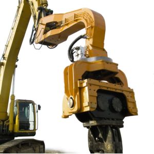 10-70 Ton  Excavator Mounted Pile Hammer High Efficiency
