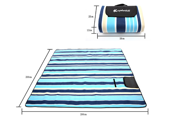 Fleece Large Family Waterproof Picnic Mat 150*200cm Thick Padded Mat