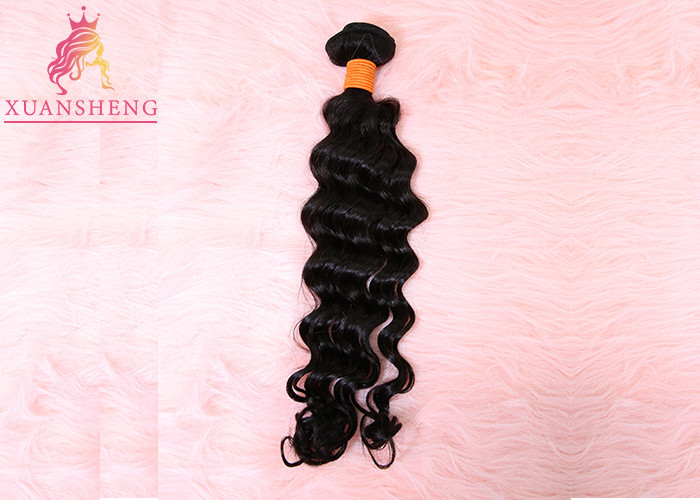Brazilian Virgin Human Hair / 10A Real Virgin Loose Wave Double Drawn Cuticle