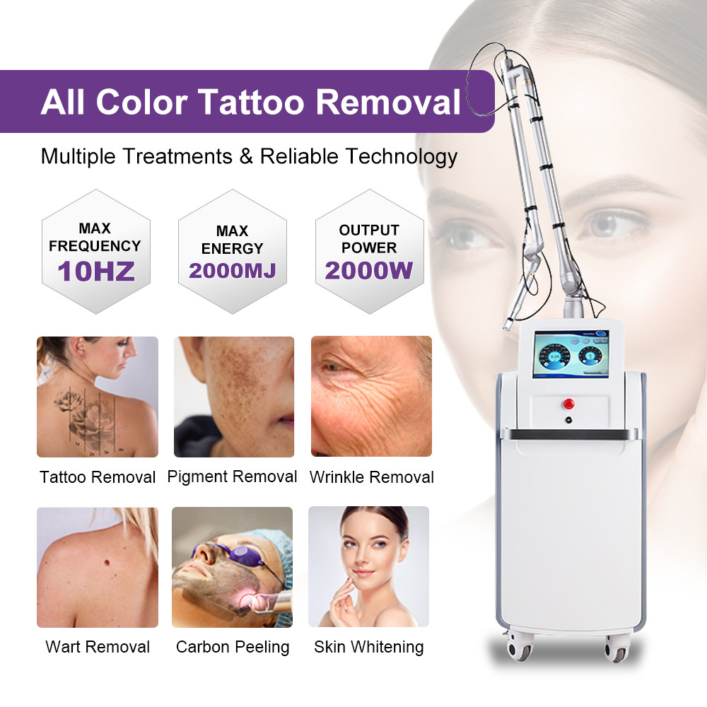 P1 Big Discount Pico Laser Tattoo Removal Device For Acne Eyebrow Freckles Spot Mole Remove Machine