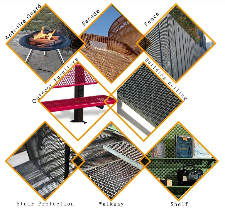 application of expanded metal mesh