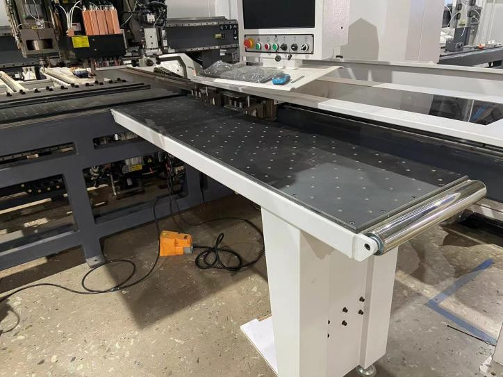 6 Sided CNC BORING MACHINE HB711KH8 With 4-Side Milling Cutter+ATC