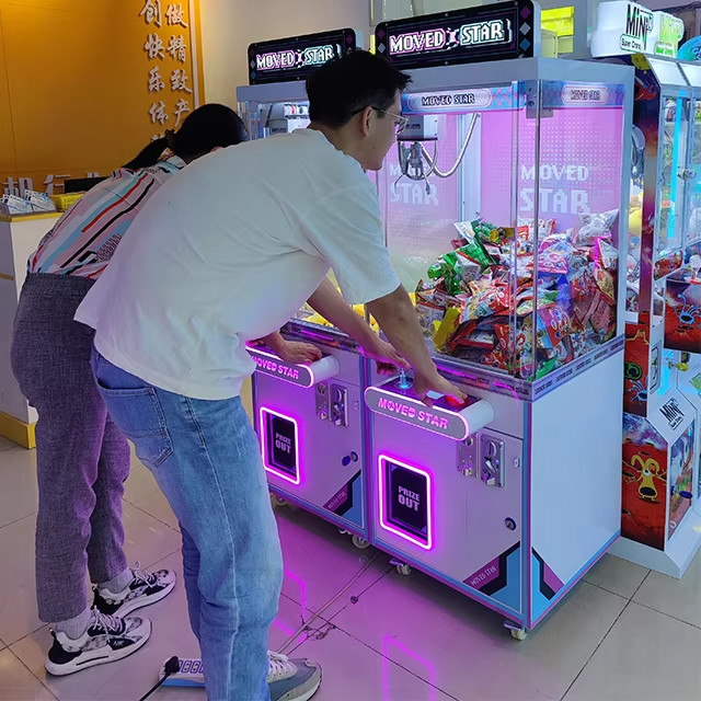 Claw Crane Egg Twisting Machine Coin Operated Gaming And Entertainment Equipment Foreign Trade Gaming Machine Clip