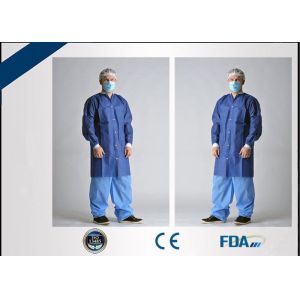 China Anti Static Disposable Protective Suit Germ Free For Biology Laboratory on sale