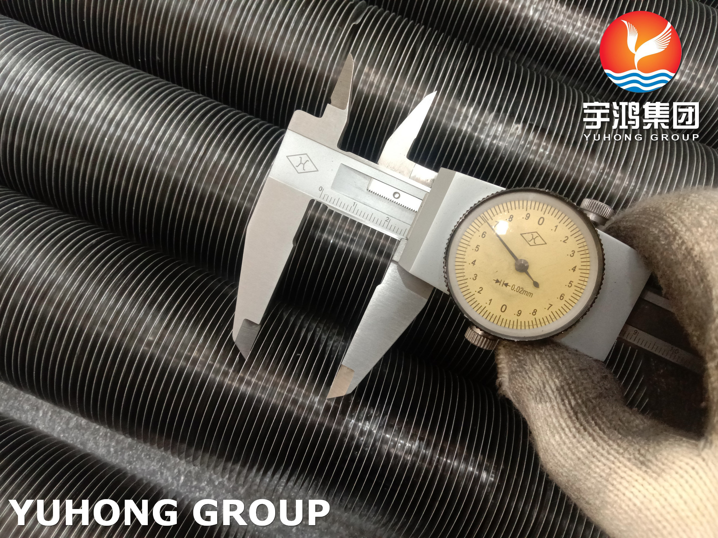 STAINLESS STEEL U BEND HFW A106 GR.B U-FINNED TUBE SPIRAL EXTRUDED/STUD