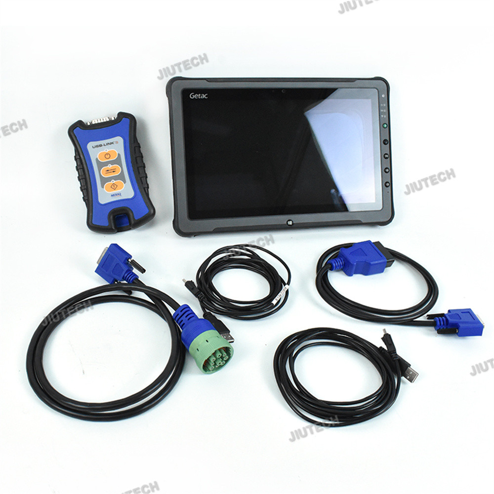 For NEXIQ-3 USB Link 125032 USB for Detroit for vocom Heavy Duty Truck Scanners USB Link+Getac F110 tablet Ready to use